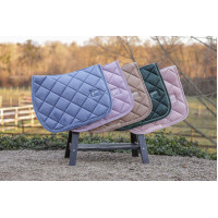 Tapis de selle Pénélope New Strass Rose pâle Tapis de selle Pénélope New Strass Rose pâle