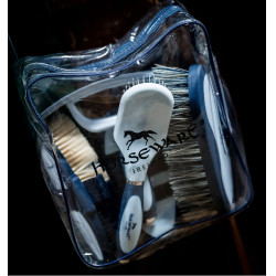 Kit de pansage Horseware Newmarket Marine witney Bleu marine