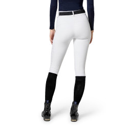 Pantalon d'équitation Equestrian Stockholm Elite femme Blanc perfection