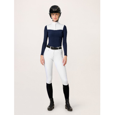 Pantalon d'équitation Equestrian Stockholm Elite femme Blanc perfection