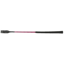 Cravache Whip & Go Concours Rose fluo / noir