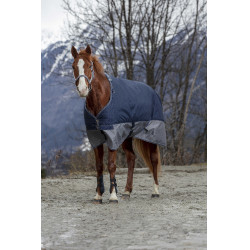 Couverture Equithème Tyrex 600D Doublée polaire Couverture Equithème Tyrex 600D Doublée polaire
