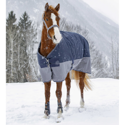 Couverture Equithème Tyrex 600D Doublée polaire Couverture Equithème Tyrex 600D Doublée polaire
