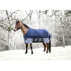 Couverture Equithème Tyrex 600D Belly Belt 300G