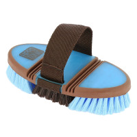 Brosse nylon Hippotonic Softgrip flexible Choco / ciel Marron Brosse nylon Hippotonic Softgrip flexible Choco / ciel Marron