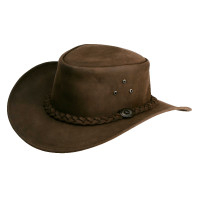 Chapeau RANDOL'S Huilé Marron