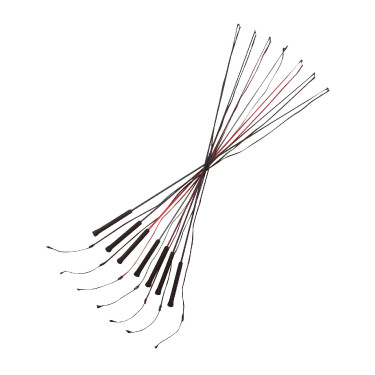 Chambrière WHIP & GO polyamide massif Noir