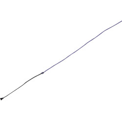 Chambrière WHIP & GO Tourillon Violet / gris clair