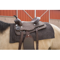 Tapis Westride Navajo coton/acrylique uni Marron