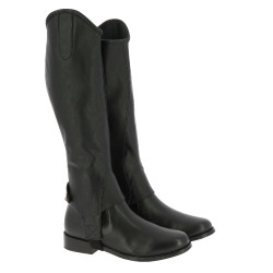 Mini-chaps Norton Stretch grainé Noir Mini-chaps Norton Stretch grainé Noir