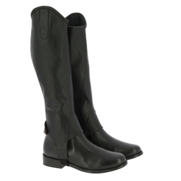 Mini-chaps Norton Stretch grainé Noir Mini-chaps Norton Stretch grainé Noir