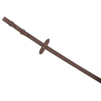 Rênes cuir lisse Eric Thomas Pro Havane Marron