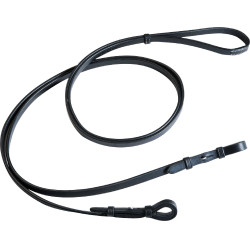 Rênes de bride Eric Thomas Pro Noir