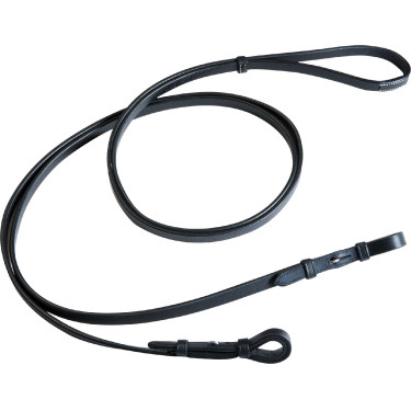 Rênes de bride Eric Thomas Pro Noir