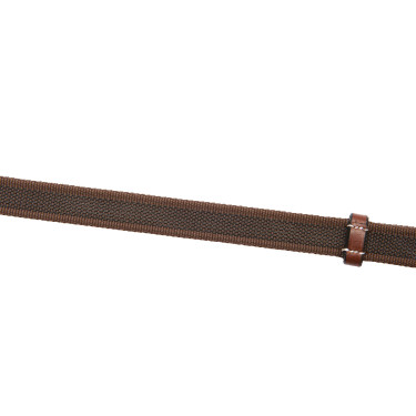 Rênes Supergrip à poignées Eric Thomas Pro Havane Marron