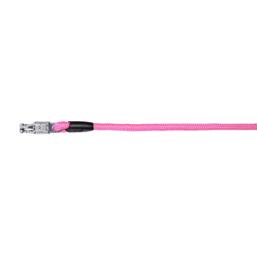 Longe d'attache Clip sécurité Rose fluo