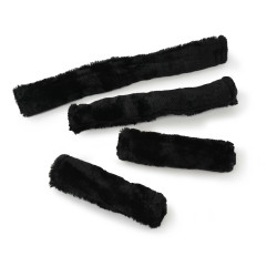 Kit fourreau de licol synthétique Noir