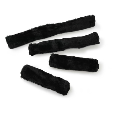 Kit fourreau de licol synthétique Noir