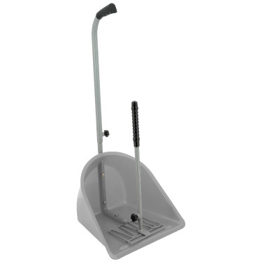 Pelle + râteau à crottins Hippotonic Gris