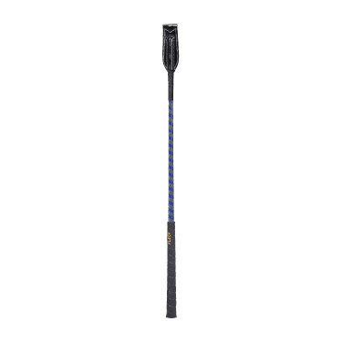 Cravache Fleck claquette vernis 55 cm Gris / azur