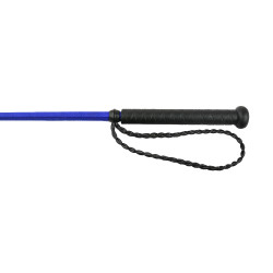 Cravache Whip & Go Twist à poignée Bleu roi