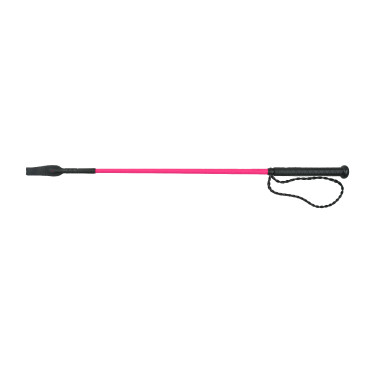 Cravache Whip & Go Twist à poignée Fuchsia Rose