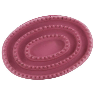 Étrille caoutchouc Rose