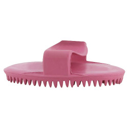 Étrille caoutchouc Rose