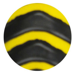 Cure-pieds Soft Hand Jaune / noir