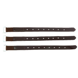 Contre-sanglons pour selle Eric Thomas Advance Havane Marron