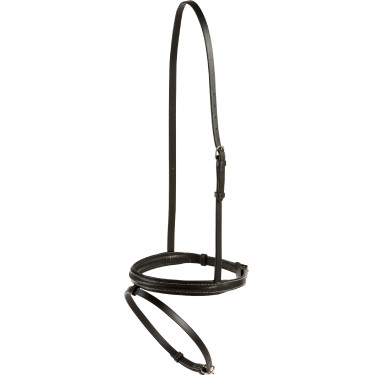 Muserolle combinée bombée Eric Thomas Pro Noir