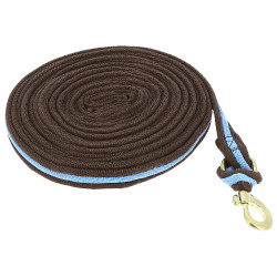Longe de travail matelassée Jumptec Choco / ciel Marron