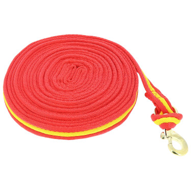 Longe de travail matelassée Jumptec Rouge / jaune Longe de travail matelassée Jumptec Rouge / jaune