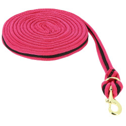 Longe de travail matelassée Jumptec Framboise / noir Rouge