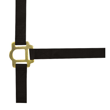 Licol nylon double épaisseur avec fermetures à boucles Norton Noir Licol nylon double épaisseur avec fermetures à boucles Norton Noir