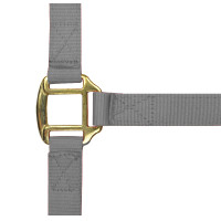 Licol nylon doublé cuir Norton Gris clair Licol nylon doublé cuir Norton Gris clair