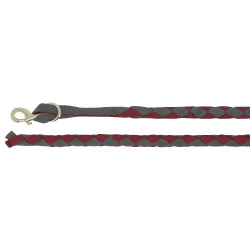 Longe américaine Norton Bordeaux / gris