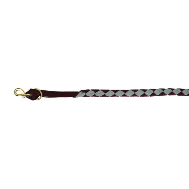 Longe américaine Norton Bordeaux / gris