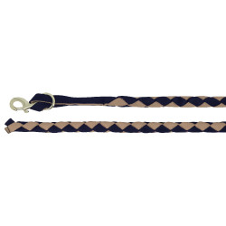 Longe américaine Norton Marine / beige Bleu