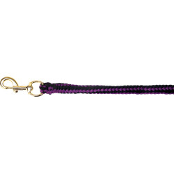 Longe d'attache polypropylène Soft Violet / noir
