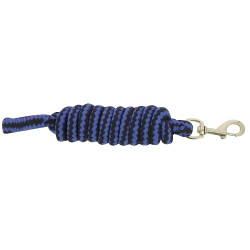 Longe d'attache polypropylène Soft Bleu / noir Longe d'attache polypropylène Soft Bleu / noir
