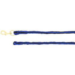 Longe d'attache polypropylène Soft Bleu / noir Longe d'attache polypropylène Soft Bleu / noir