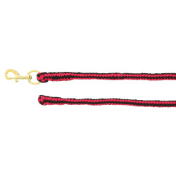 Longe d'attache polypropylène Soft Framboise / noir Rouge Longe d'attache polypropylène Soft Framboise / noir Rouge