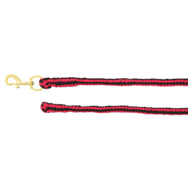Longe d'attache polypropylène Soft Framboise / noir Rouge Longe d'attache polypropylène Soft Framboise / noir Rouge
