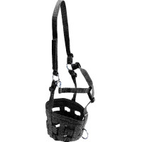 Muselière nylon Noir