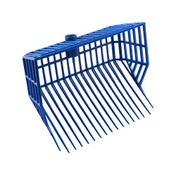 Tête de fourche à copeaux Bleu