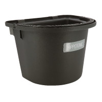 Mangeoire de porte Hippo-Tonic avec poignée Noir