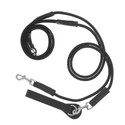 Rênes allemande sangle / corde Norton Pro Noir