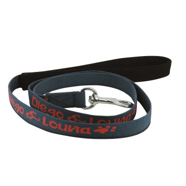 Laisse nylon Diego & Louna pour chien Anthracite Gris Laisse nylon Diego & Louna pour chien Anthracite Gris