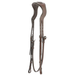 Têtière Eric Thomas Pro contour Havane Marron